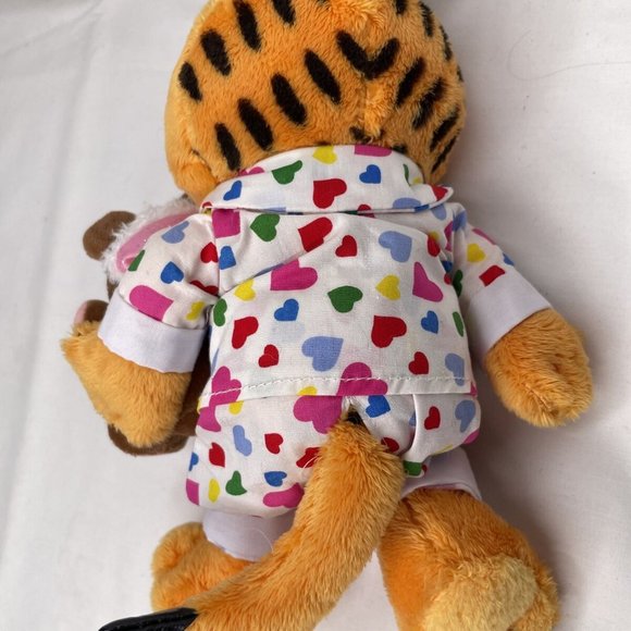 Vintage 10" TY Beanie Baby GOODNIGHT GARFIELD with Pooky Plush Tag Valentine - Picture 3 of 15